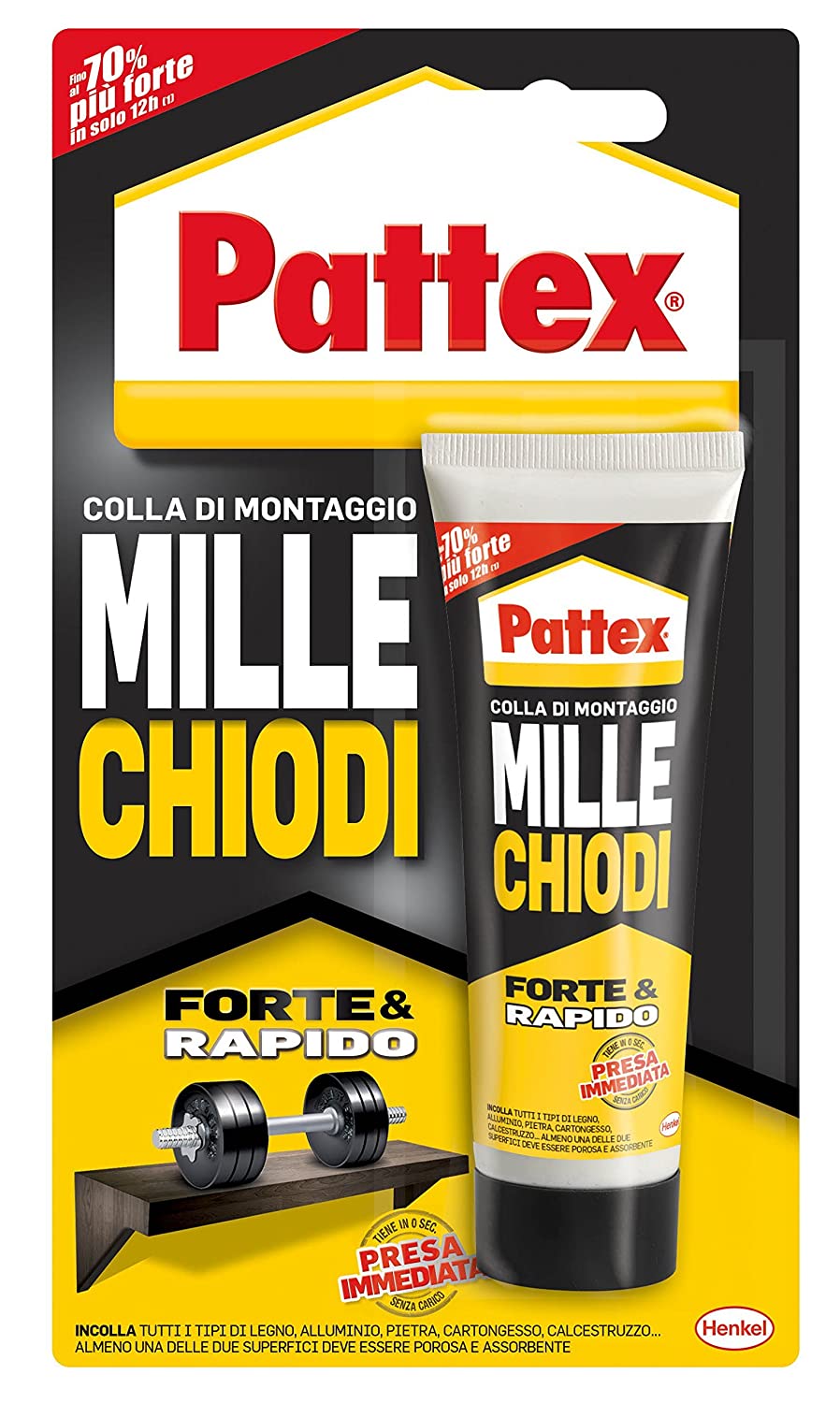 PATTEX Millechiodi Forte & Rapido – Ferramenta Frezza