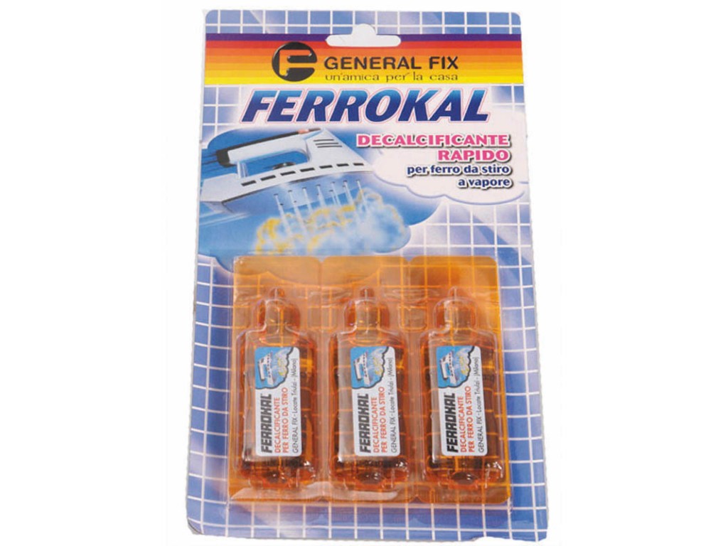 GENERAL FIX Ferrokal Decalcificante per Ferro Da Stiro