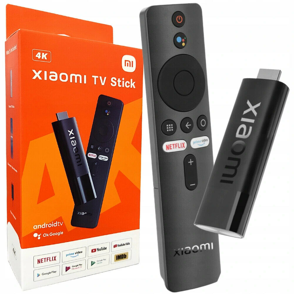 Xiaomi TV Stick 4K HDMI - Trasforma la tua TV in Smart Tv e Guarda i tuoi Canali del Digitale Terrestre in HD con Internet e Senza Antenna
