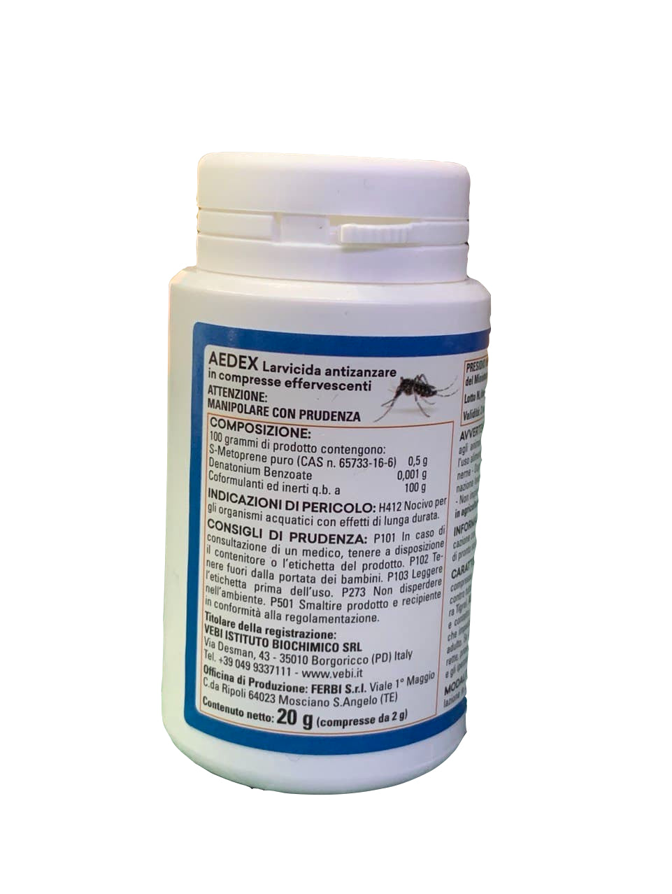 AEDEX Larvicide Mosquitoes 20g