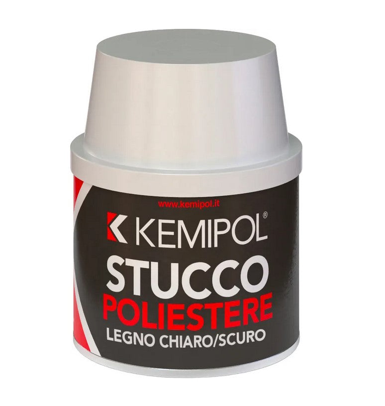 KEMIPOL Polyester Filler for Light/Dark Wood 150ml