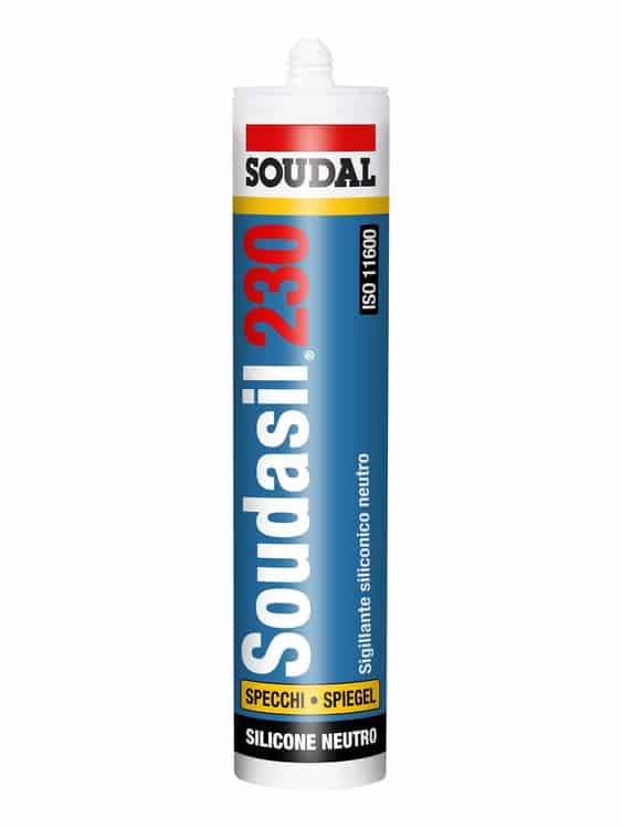 SOUDAL 230 Neutral Silicone for Mirrors